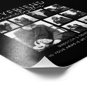 Boyvriend Together Forever Foto Collage Foto Afdruk (Hoek)