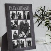 Boyvriend Together Forever Photo Collage Plaque Fotoplaat