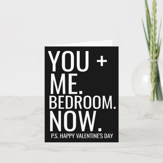 Boyvriend Valentijnsdag Card, grappige Valentijnse Feestdagen Kaart (Voorkant)