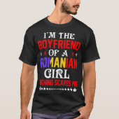Boyvriend van Roemeense Valentijn Gift T-shirt (Voorkant)