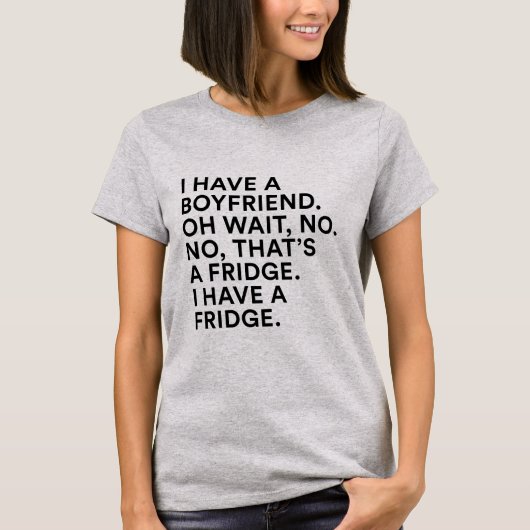 Boyvriend/vriend T-Shirt (Voorkant)