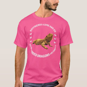 BoyVrienden komen en gaan met gekaarde dragons T-shirt