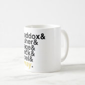 BoyVrienden van het boek - Maddox Asher Cage Beck Koffiemok (Voorkant rechts)