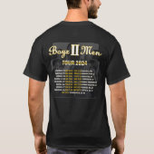 BOYZ II MANNEN OP TOUR 2024 T-SHIRT (Achterkant)