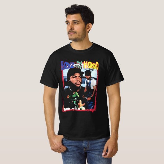 boyz in de buurt grappig t-shirt (Voorkant volledig)