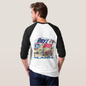 Boyz Trip 2020 Baseball T-shirt (Achterkant volledig)