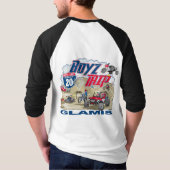 Boyz Trip 2020 Baseball T-shirt (Achterkant)