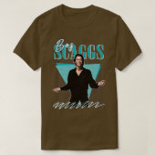 Boz Scaggs Retro 80s Design T-shirt (Design voorkant)