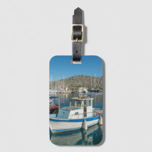 Bozburun Harbour Near Marmaris, Turkije Bagagelabel