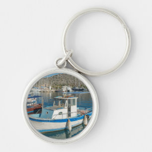 Bozburun Harbour Near Marmaris, Turkije Sleutelhanger