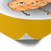 Boze aardappel poster (Hoek)
