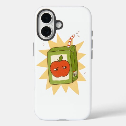 Boze appel sap doos! Grappige cute cartoon! Case-Mate iPhone Case (Achterkant)