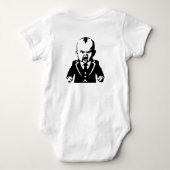 Boze Baby – Grappig Baby Body Romper (Achterkant)