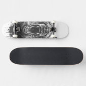 Boze beer persoonlijk skateboard (Horizontaal)