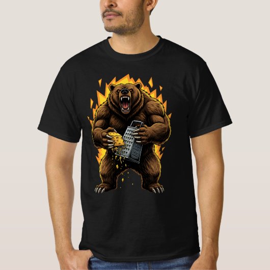 Boze Beer Rasp Kaasrasp Hater T-shirt (Voorkant)