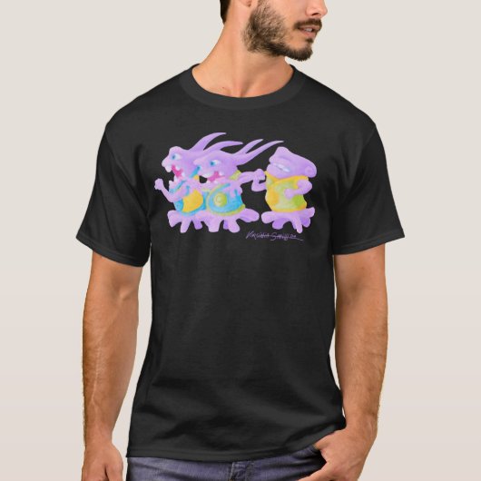 Boze Bijtende Boov grappig T-shirt (Voorkant)