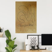 Boze bloemen - Matisse Poster (Thuiskantoor)