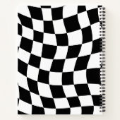 Boze Cartoonbeer met een Controller Custom Notitieboek (Achterkant)