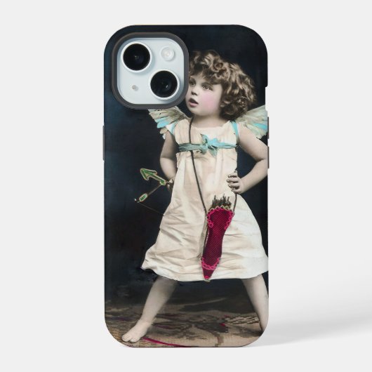 Boze Cupido iPhone 15 Case (Achterkant)
