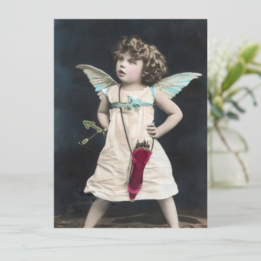 Boze Cupido Kaart (Staand voorkant)