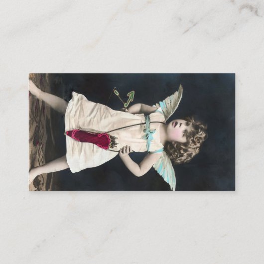 Boze Cupido Plaatskaartje (Voorkant)