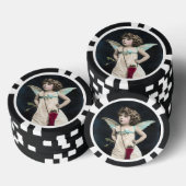 Boze Cupido Poker Chips (Opstapeling)