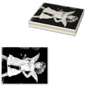 Boze Cupido Rubberstempel (Gestempeld)