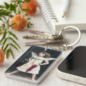 Boze Cupido Sleutelhanger (Voorkant Rechts)