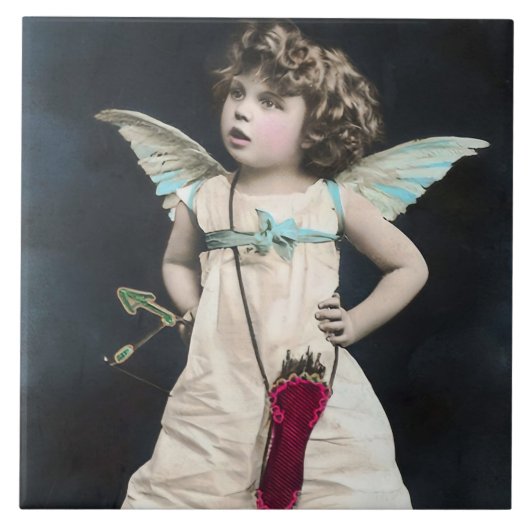 Boze Cupido Tegeltje (Voorkant)