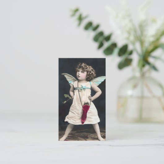 Boze Cupido Visitekaartje (Staand voorkant)