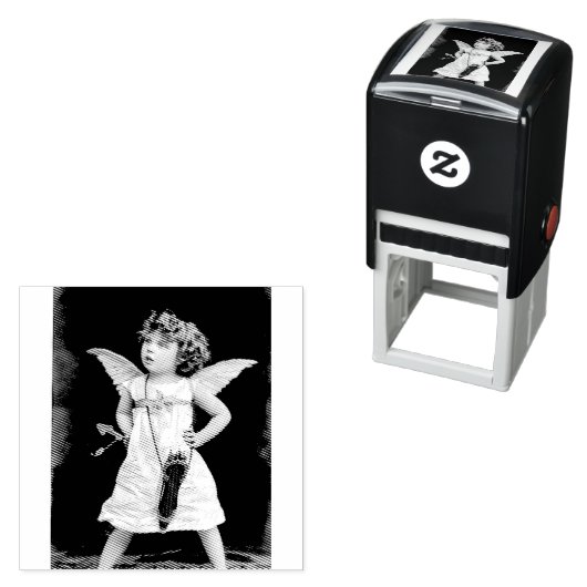 Boze Cupido Zelfinktende Stempel (In situ)