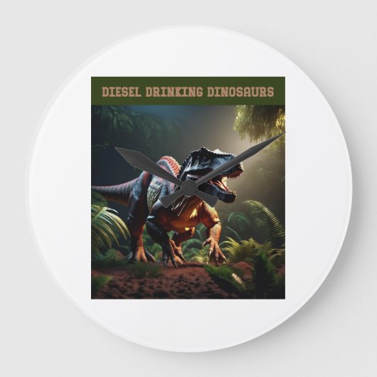 Boze Dino Grote Klok (Voorkant)