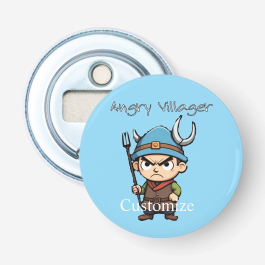 Boze Dorpeling Hooivork Thunder_Cove Button Flesopener (Voorkant)