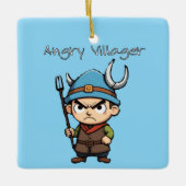 Boze Dorpeling Hooivork Thunder_Cove Keramisch Ornament (Voorkant)