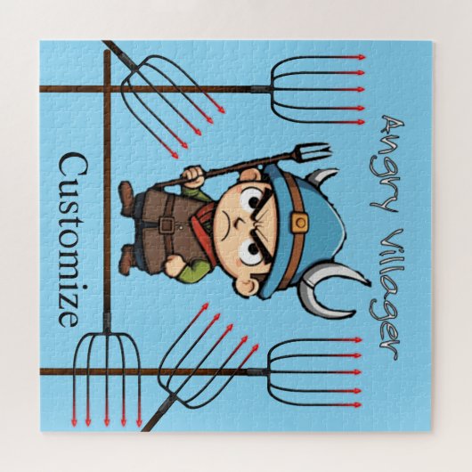 Boze dorpeling Pitchfork Thunder_Cove Legpuzzel (Horizontaal)