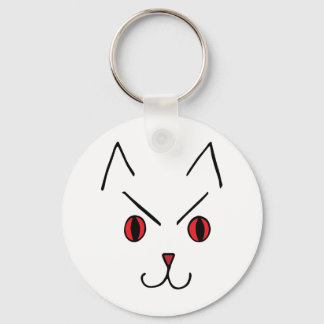 Boze Duivel Kat Sleutelhanger