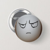 Boze Ei Knop Ronde Button 5,7 Cm (Voorkant /achterkant)