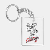 Boze Eland Canadese AF Sleutelhanger (Voorkant Links)