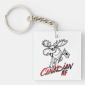 Boze Eland Canadese AF Sleutelhanger (Voorkant)