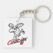 Boze Eland Canadese AF Sleutelhanger (Achterkant)