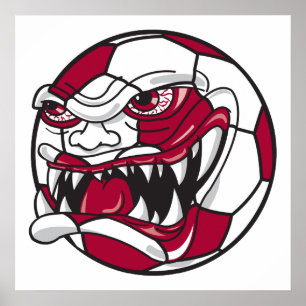 boze , extreme voetbal poster