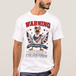 Boze Gans 4 juli T-shirt