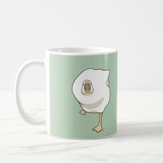 Boze gans koffiemok (Links)