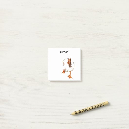 Boze Gans Post-it® Notes (Op bureau)