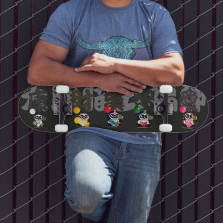 Boze gezicht panda 5 Goden Skateboard