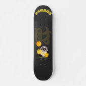 boze gezicht panda god of fortune Skateboard (Voorkant)