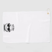 Boze Golfbal Golfhanddoek (Horizontaal)
