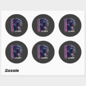Boze Gorilla Lessen Leren Sticker (Vel)