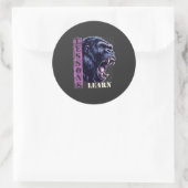 Boze Gorilla Lessen Leren Sticker (Tas)