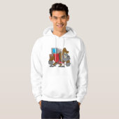 Boze Gorilla Security IT Tech Hoodie (Voorkant volledig)